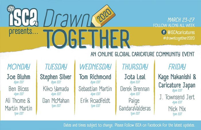 ISCA Drawn Toghether 2020