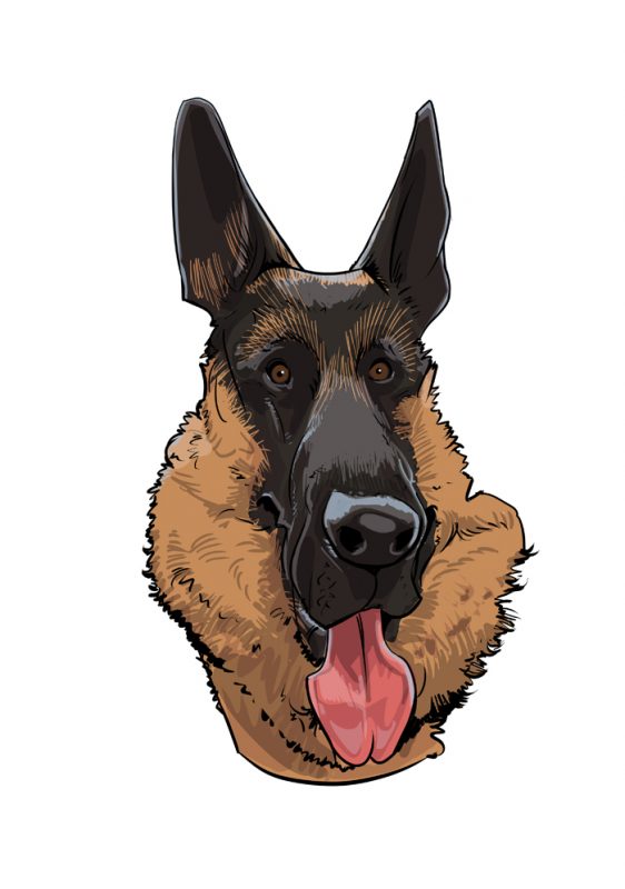 caricatura perro 1